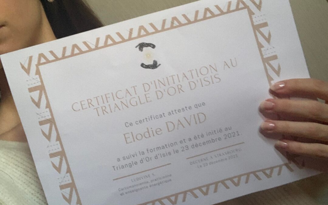 Initiation Triangle d’Or d’Isis